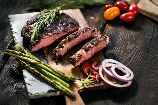 Steak and Kampot pepper steak sauce